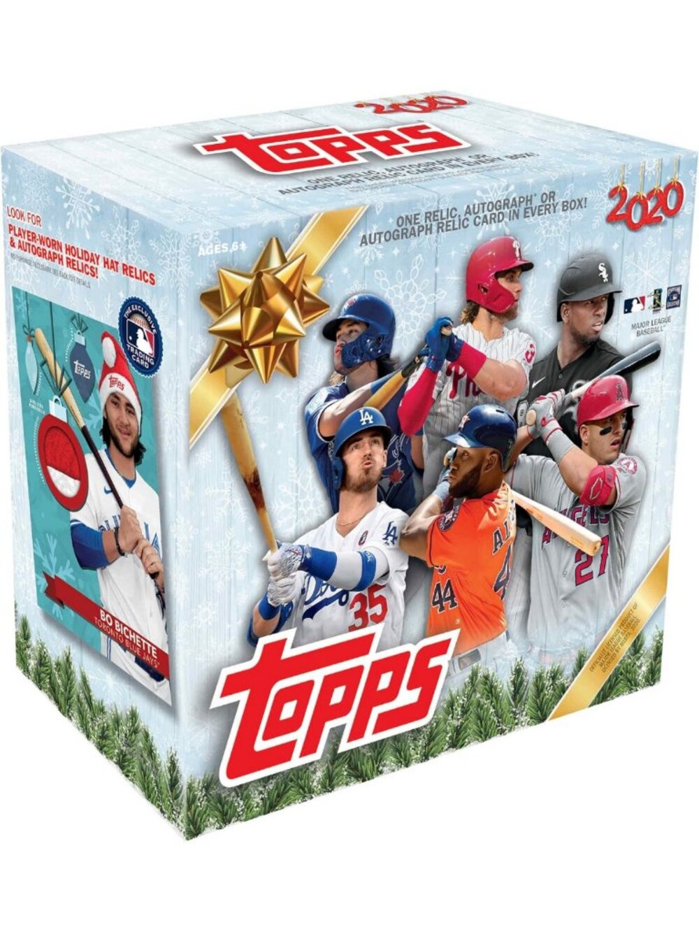 2020 Holiday MLB Baseball Trading Cards Mega Box - Rare Collectible Set